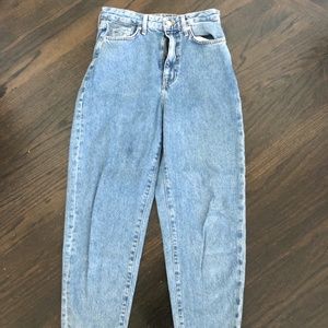 Blue mom jeans from &Denim size 4